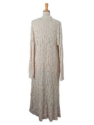 Pilcro Pointelle Duster Cardigan Cardigan (view 2)