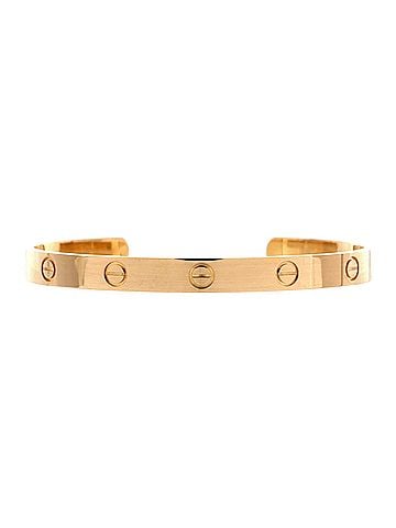 Cartier Love Cuff Bracelet 18K Yellow Gold (view 1)