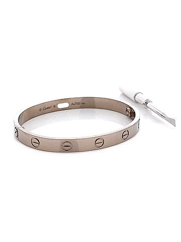 Cartier Love Bracelet 18K White Gold (view 2)