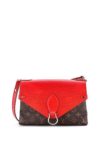 Louis Vuitton Saint Michel Handbag Monogram Canvas and Epi Leather (view 1)