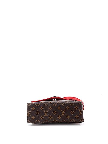 Louis Vuitton Saint Michel Handbag Monogram Canvas and Epi Leather (view 2)