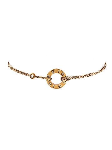Cartier 2 Diamonds Love Bracelet 18K Yellow Gold with Diamonds (view 1)