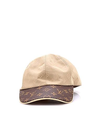 Louis Vuitton Cap Ou Pas Baseball Cap Monogram Silk and Polyester with Monogram Canvas (view 1)