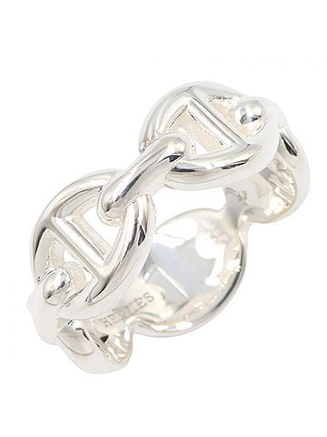 Hermès Hermes Chaine d'Ancre Enchainée Ring PM - Ring, Jewelry, Sterling Silver 925, Women's, Tone (view 1)