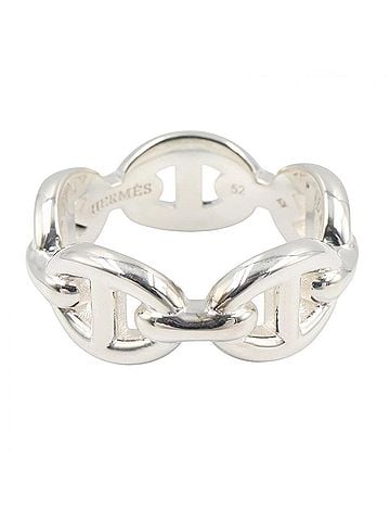 Hermès Hermes Chaine d'Ancre Enchainée Ring PM - Ring, Jewelry, Sterling Silver 925, Women's, Tone (view 2)
