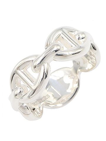 Hermès Hermes Chaine d'Ancre Enchainée Ring PM - Ring, Jewelry, Sterling Silver 925, Women's, Tone (view 1)