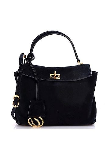 Balenciaga Rodeo Shoulder Bag Suede Mini (view 1)