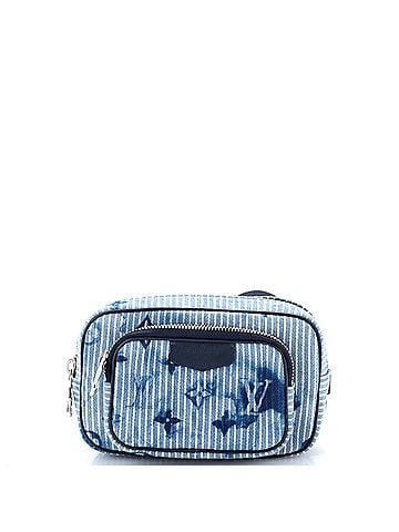 Louis Vuitton Outdoor Pouch Limited Edition Monogram Watercolor Stripes Denim (view 1)
