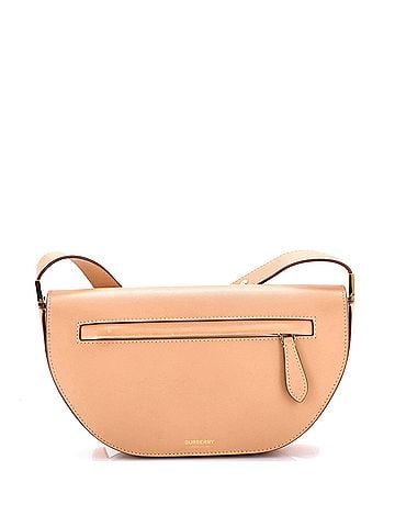 Burberry Olympia Zip Shoulder Bag Leather Small (view 1)