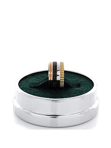 Boucheron Quatre Classique Ring 18K Tricolor Gold and PVD Large (view 2)