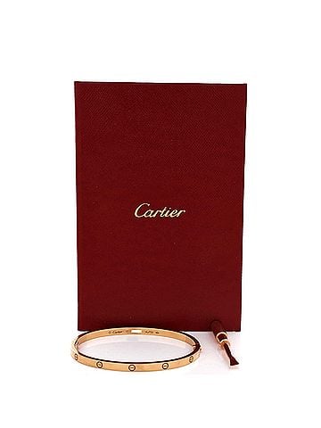 Cartier Love Bracelet 18K Rose Gold Small (view 2)