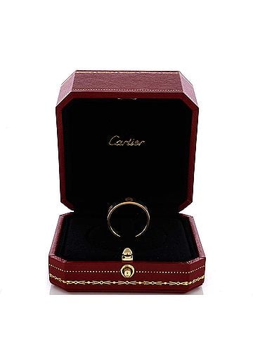 Cartier Love Band Ring 18K Yellow Gold (view 2)