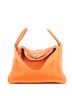 Hermès 100% Leather Orange Lindy Bag Clemence 34 One size - photo 1