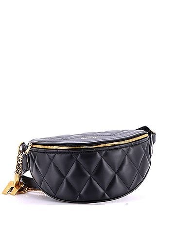Balenciaga Souvenir Belt Bag Quilted Leather XS (view 1)