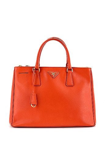 Prada Double Zip Lux Tote Saffiano Leather Medium (view 1)
