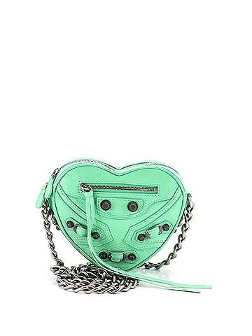 Balenciaga Le Cagole Giant Studs Heart Chain Bag Leather Mini (view 1)