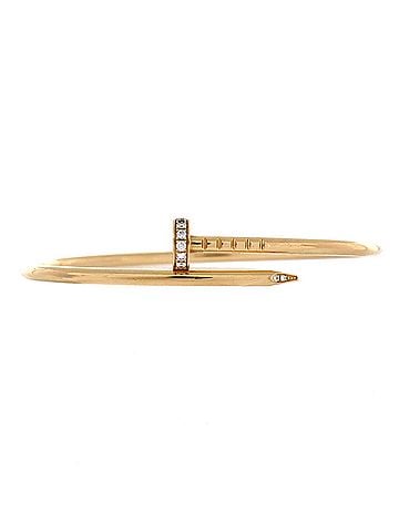 Cartier Juste un Clou Bracelet 18K Yellow Gold with Diamonds Small (view 1)