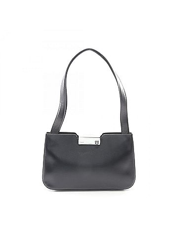 Salvatore Ferragamo Salvatore Ferragamo Gancini Tote Bag Handbag Leather Women's Black (view 1)