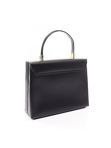 Salvatore Ferragamo Salvatore Ferragamo Gancini 2-Way Handbag, Leather, Women's, Black (view 2)