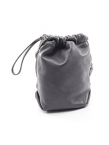 Yves Saint Laurent Yves Saint Laurent Saint Laurent Paris TEDDY SMALL Handbag with Pouch, Shoulder Bag, Leather, Women's, Gray, 583328 (view 2)