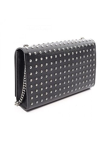 Yves Saint Laurent Yves Saint Laurent Saint Laurent Paris Kate Medium Studded Shoulder Bag/Handbag, Leather, Women's, Black (view 2)