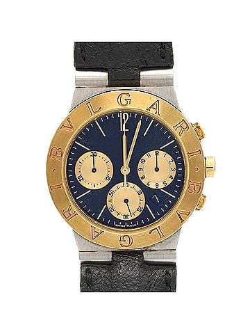 Bvlgari Bulgari Diagono Sport Chrono Two-Tone CH35SG SSxYG Quartz Watch (view 1)
