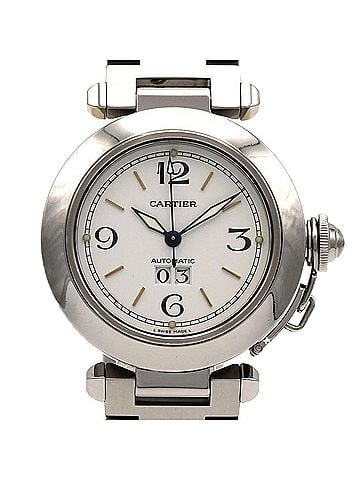 Cartier Cartier Pasha C Grande Date W31044M7 Stainless Steel Automatic Watch (view 1)