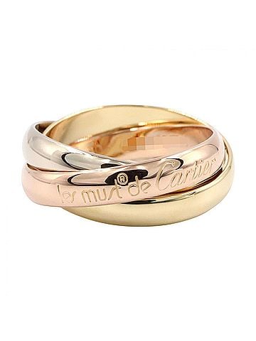 Cartier Cartier Trinity Ring - Ring/Finger Jewelry 18K (Yellow Gold), 18KWG (White 18KPG (Pink Gold) Women's Gold Tones, Silver Tones (view 1)