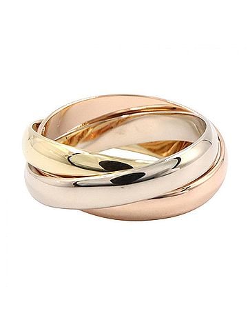 Cartier Cartier Trinity Ring - Ring/Finger Jewelry 18K (Yellow Gold), 18KWG (White 18KPG (Pink Gold) Women's Gold Tones, Silver Tones (view 2)