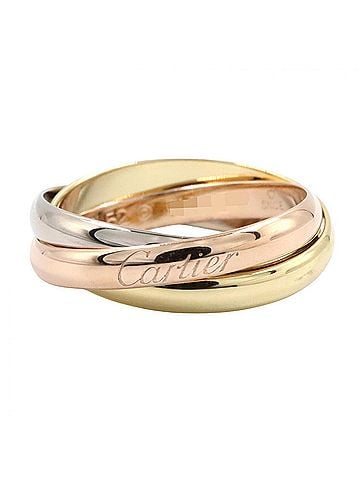 Cartier Cartier Trinity Ring SM - Ring/Finger Jewelry 18K (Yellow Gold), 18KWG (White 18KPG (Pink Gold) Women's Gold/Silver Tones B4235100 (view 1)