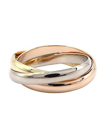 Cartier Cartier Trinity Ring SM - Ring/Finger Jewelry 18K (Yellow Gold), 18KWG (White 18KPG (Pink Gold) Women's Gold/Silver Tones B4235100 (view 2)