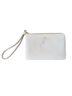 Coach 100% Leather Solid Ivory Gold Clutch One size - photo 1