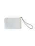 Coach 100% Leather Solid Ivory Gold Clutch One size - photo 2