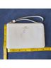 Coach 100% Leather Solid Ivory Gold Clutch One size - photo 8