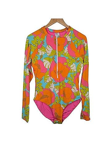 Trina Turk Playa De Flor One Piece Swimsuit (view 1)