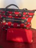 Michael Kors Print Red Black White Leather Tote One size - photo 6