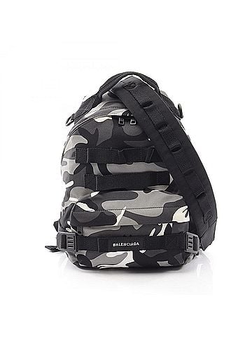 Balenciaga Balenciaga ARMY Multi-Carry S Military 2-Way Backpack/Handbag Canvas Men's Gray/Black/White 644031 (view 1)