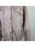 Free People 62% Cotton 36% Rayon 2% Spandex 100% Cotton Solid Multi Color Jacket Size M - photo 5