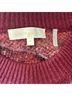 LoveShackFancy Floral Red Purple Pullover Sweater Size S - photo 14
