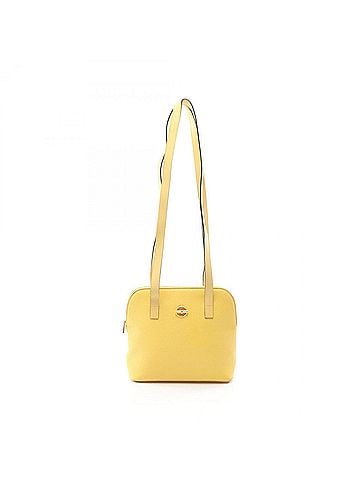 Céline Celine CELINE Toggle Shoulder Bag Handbag Leather Women's Yellow (view 1)