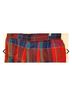 Pendleton 100% Lambswool Tropical Plaid Red Blue Wool Skirt Size 14 - photo 5