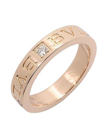 Bvlgari BVLGARI B-zero1 Essential 1PD Ring - 18KPG (Pink Gold) Diamond for Women Gold Tone/Clear Tone Item Number: 341825 (view 1)