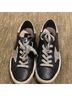 Golden Goose Black Silver Sneakers Size 6 - photo 3