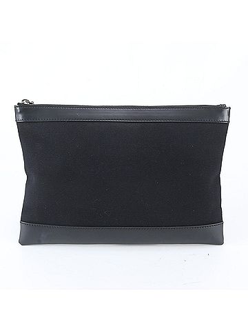 Balenciaga Balenciaga Navy Clip Leather Second Bag Clutch Handbag Pouch Black Men's (view 2)
