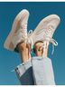 Soludos 40% Leather 30% Suede 100% Recycled Polyester 8% Alpaca 20% Recycled Nylon 50% Rubber 22% Other White Green Sneakers Size 8 - photo 3