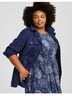 Torrid Blue Jacket Size 2 - photo 3