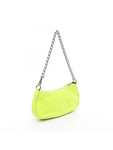 Balenciaga Balenciaga LE CAGOLE MINI BB Neon Color 2-Way Handbag Leather Women's Yellow Tone 695814 (view 2)
