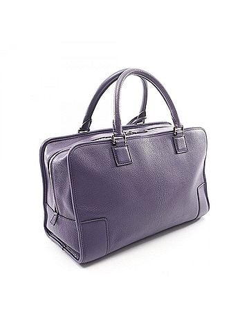 Loewe Loewe Amazona 36 Handbag, Leather, Women's, Purple (view 2)