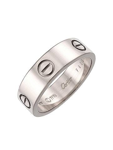 Cartier Cartier Love Ring #59, 18K White Gold (750) (view 1)