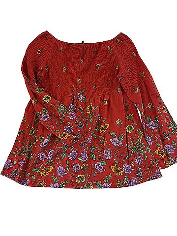 J. Peterman Long Sleeve Blouse (view 1)